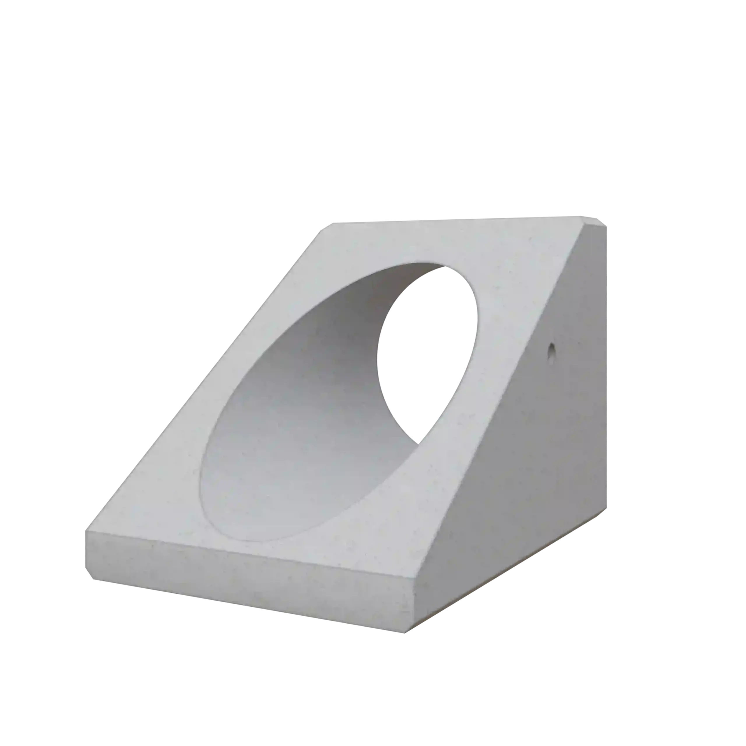 Böschungsstück aus Beton in Quaderform für Böschungen und Wasserableitung im Tiefbau